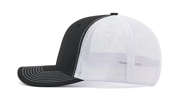 PS411 Black Heather White Side View
