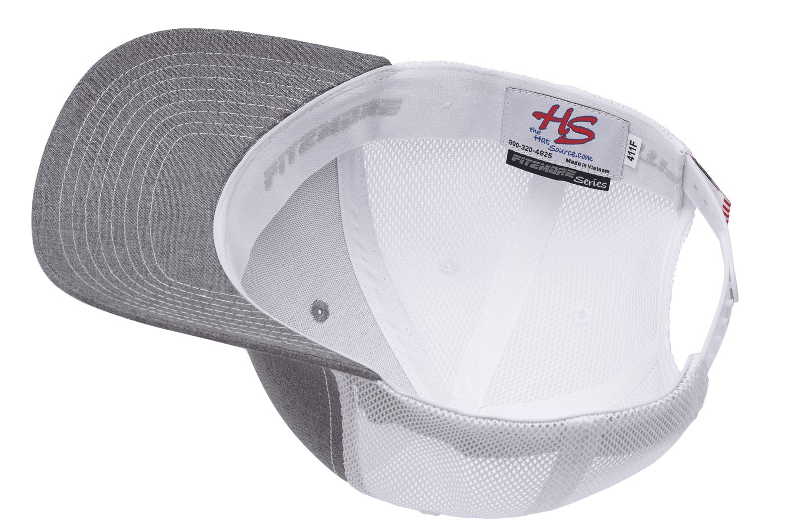 412FS | The Hat Source | Fitzmore Mesh Back Mid Profile Hat