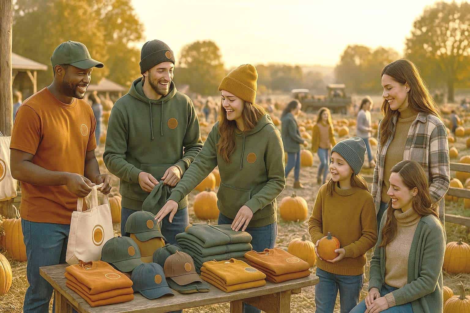 Pumpkin Patch Custom Gear for Staff